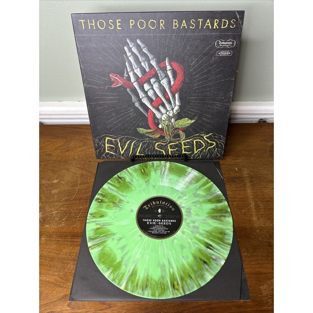 Those Poor Bastards - Evil Seeds Green Splatter Limited Edition RARE HTF EX Cond